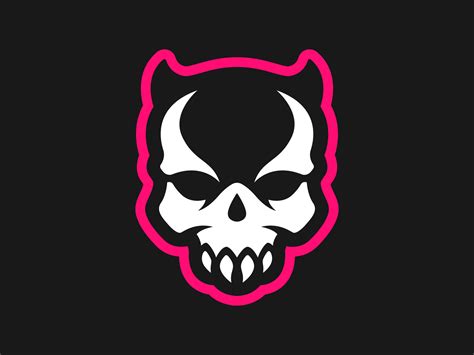 Skull Logo Design By Elmrichdesign On Dribbble