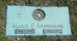 Marie F Finegan Arndorfer M Morial Find A Grave