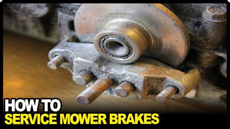 How To Service Lawnmower Brakes Youtube
