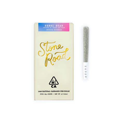 Sensi Star 7g Stone Road 5 Pack Infused Pre Roll Jane