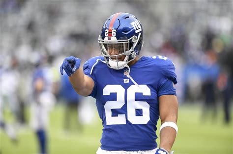 New York Giants Saquon Barkley Once Again Shows His Class