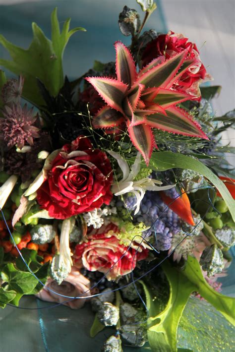 The Flower Magician Vibrant Rainforest Wedding Bouquet To