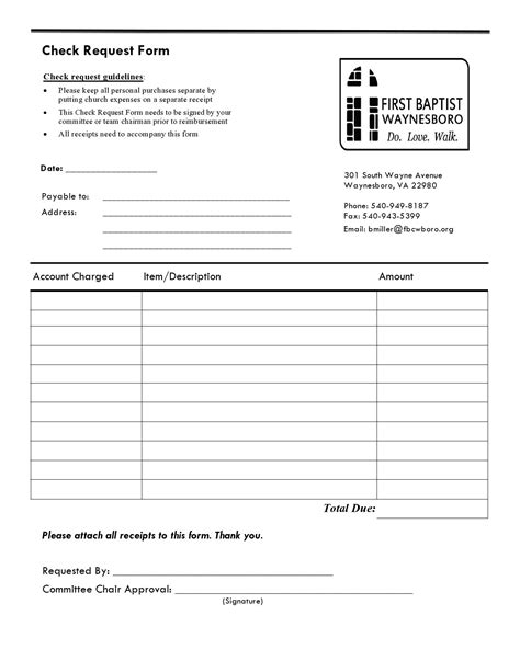 Free Check Request Forms Word Excel Pdf Templatelab
