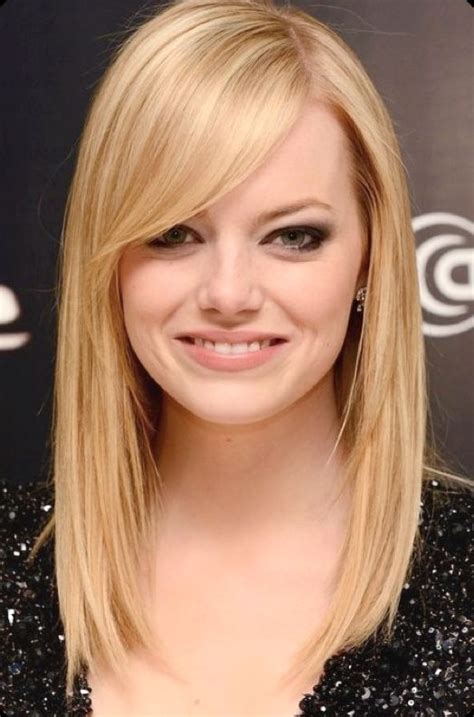 Pin By Clip Bin On Emma Stone Medium Length Hair Styles Hair Styles