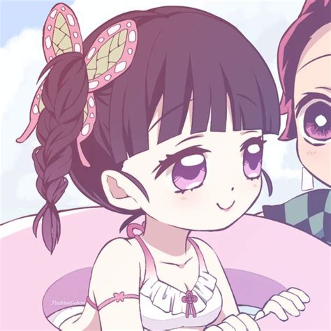 Kanao And Tanjiro Matching Icons Anime Anime Love Couple Anime Chibi