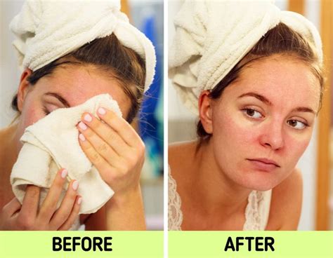 why you shouldn t use a towel to dry your face