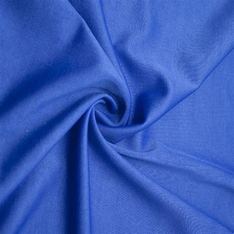 Plain Blue Lycra Fabric Spandex Polyester Fabric Polyester Spandex