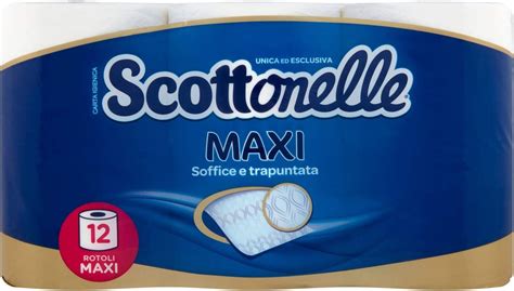 Scottonelle Maxi Carta Igienica Soffice E Trapuntata Confezione Da 12