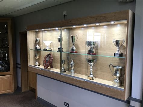 Wall Mounted Trophy Cabinet Heron Cabinets Ltd