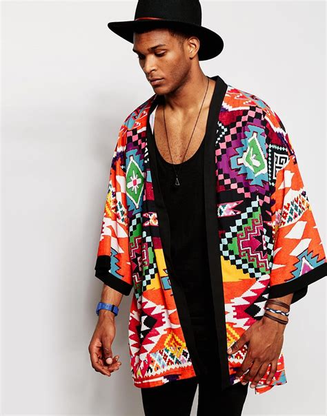 Tout l'habillement traditionnel japonais masculin.nous vous offrons un choix complet de kimono japonais,haori,hangi,hakama,nagajuban,hanten,samue. Mode homme : Kimono pour hommes - Asos - Afroculture.net
