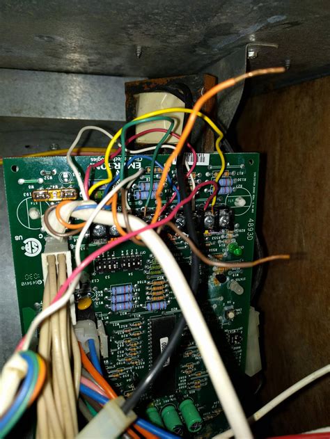 Fishing thermostat wiring is easy when done with care and caution: Goodman furnace and Nest thermostat 24V wiring - DoItYourself.com Community Forums