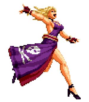 Jenet Behrn Fatal Fury Garou Mark Of The Wolves Neo Geo Snk The King Of Fighters The King