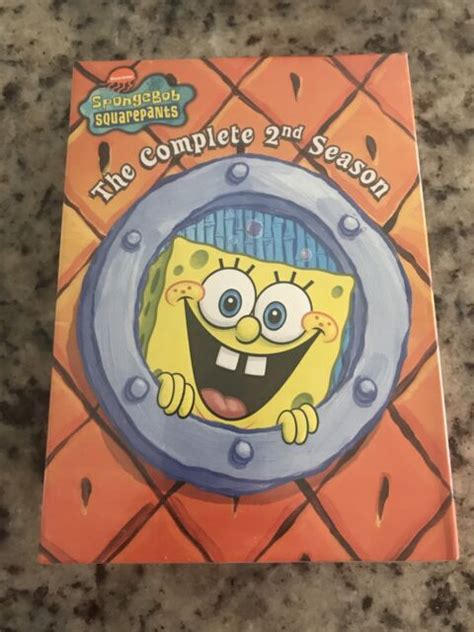 Spongebob Squarepants The Complete 2nd Season Dvd 2004 3 Disc Set