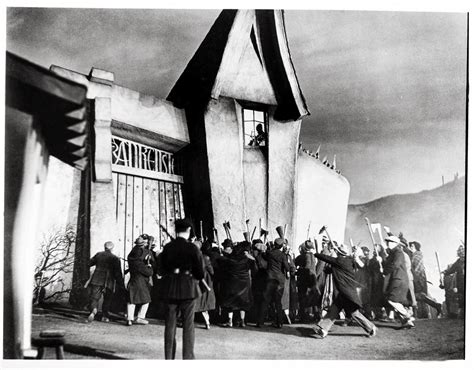 Villagers Storm The Castle Film Noir Cinema German Expressionism
