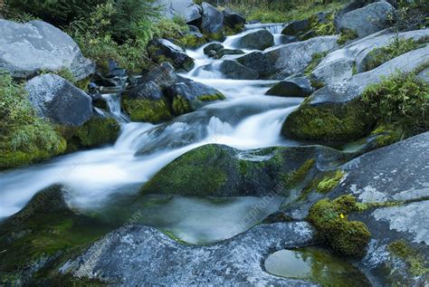 Water Rushing Over Rocks Stock Image F0136666 Science Photo Library