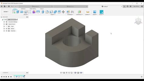 Fusion 360 Tutorial For Beginner Part 17 Youtube