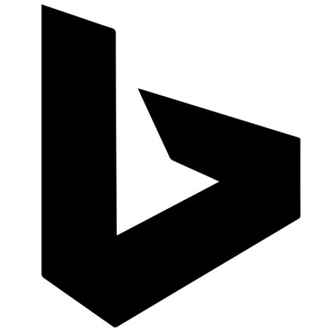 Microsoft Bing Logo Transparent Microsoft Logo Bing Icon Logo