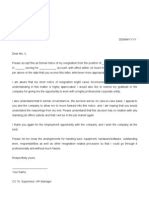What should be the minimum notice period because company management using abusing word & when i leave the organization , they are threating to me. Sample Resignation Letter | Labour | Business | Free 30 ...