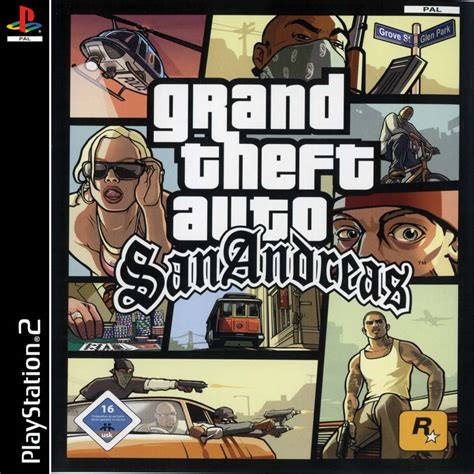 Grand Theft Auto San Andreas A Playstation 2 Covers Cover Century