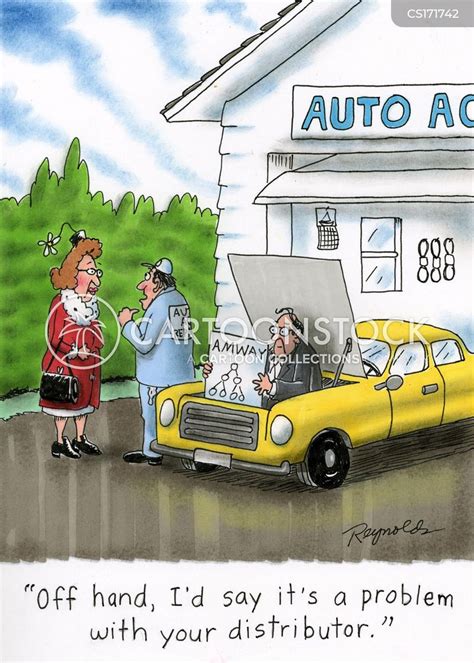 Car Mechanics Cartoons And Comics Funny Pictures From Cartoonstock