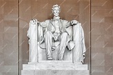 Estatua de abraham lincoln, lincoln memorial, washington dc | Foto Premium