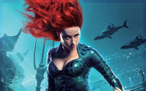 Mera Wallpaper 4k Amber Heard Aquaman Dc Comics Movies 940