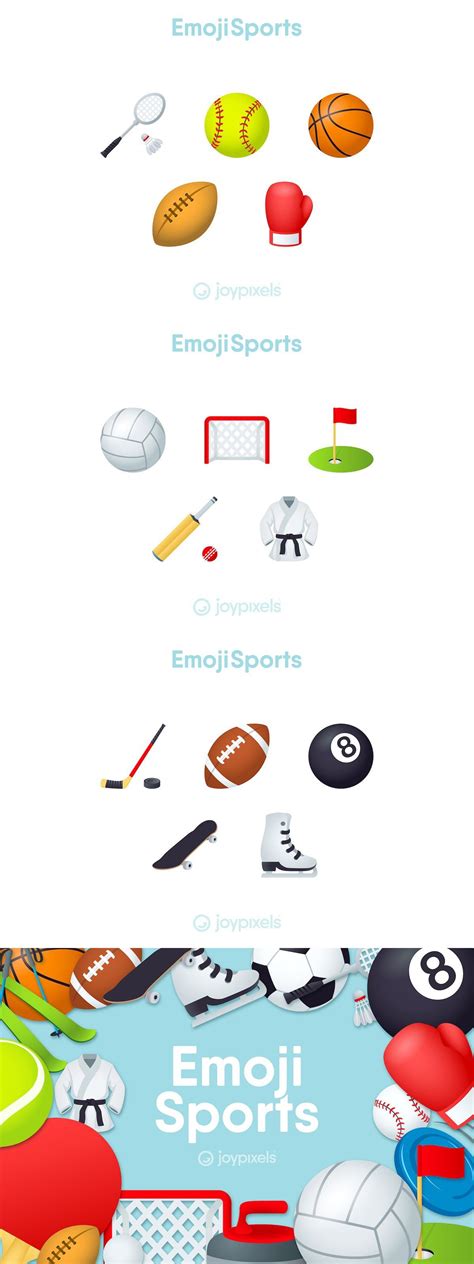 Emoji Sports Icons By Joypixels Sport Icon Emoji Icon