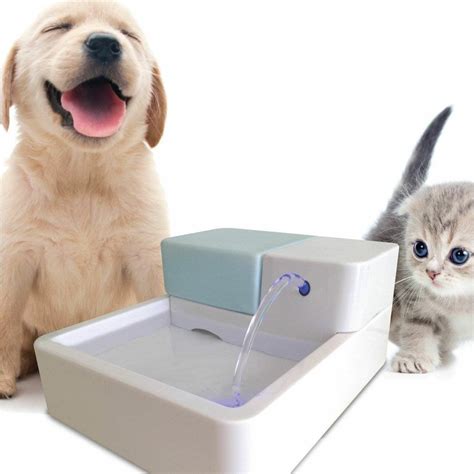 L Automatic Pet Water Fountain Led With Uv Sterilization Function