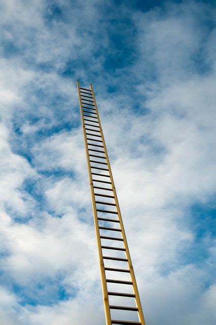 climbing up to the sky up to the sky ladder to heaven contemporary art photography