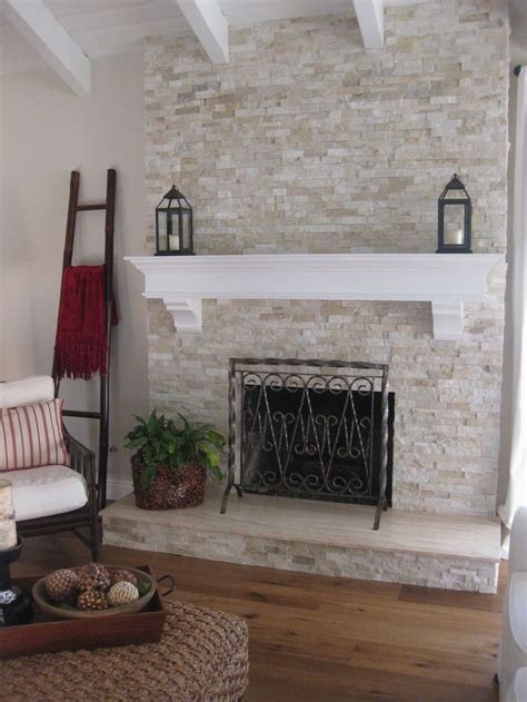 Stacked Stone Fireplace Veneer Fireplace Guide By Linda