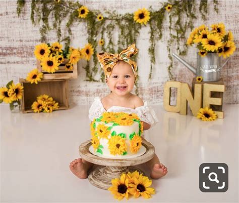 Sunflower Theme Birthday 🌻 Baby Girl Birthday 1st Birthday Girls