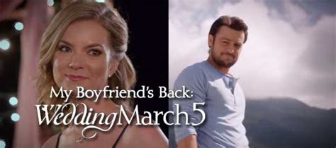 Get the complete schedule, celebrate the holidays with the miracles of christmas, and watch your favorite classic sleuths solving crimes. My Boyfriend's Back movie on Hallmark | Wedding March 5 ...