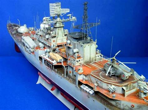 Sovremenny 1200 End Scale Model Ships Warship Model Model Ships