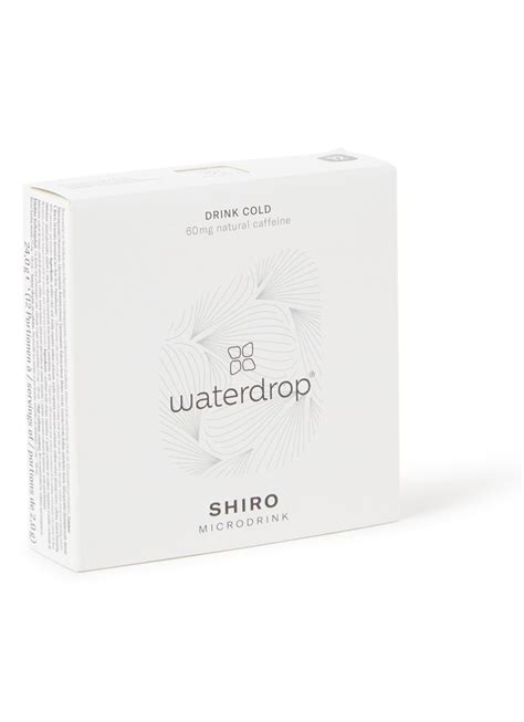 Waterdrop Shiro Microdrink Smaaktablet 12 Stuks Wit De Bijenkorf