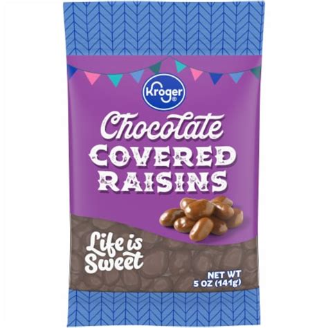 Kroger® Chocolate Covered Raisins 5 Oz Smiths Food And Drug