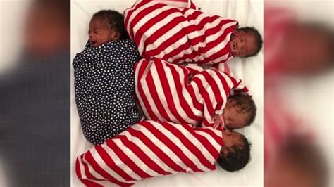 Teeny Tiny Quadruplets Headed Home For 4th Of July Abc7 San Francisco