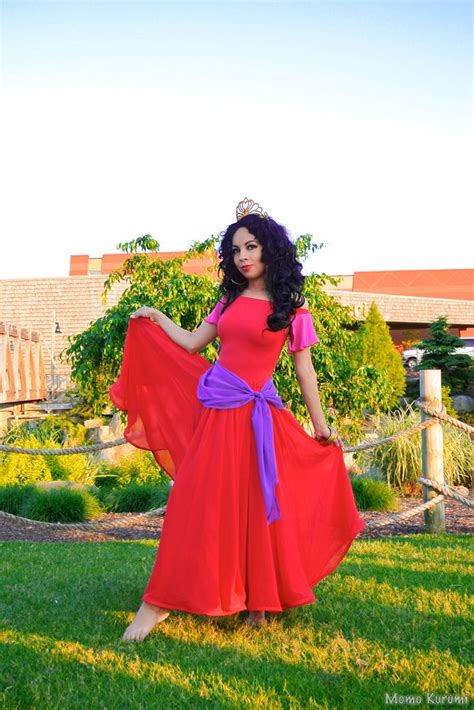 Esmeralda In Red By Momokurumi On Deviantart Red Dress Costume Cosplay Outfits Cosplay Woman