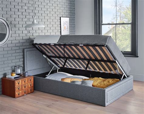 Side Lift Ottoman Bed Small Double Home Treats Uk