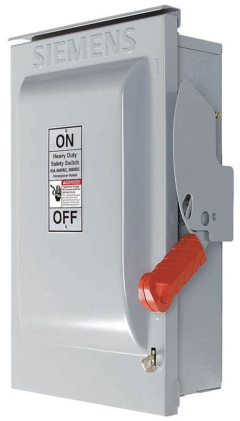Siemens Hf362nr Siemens Safety Switch Fusible Heavy 600v Ac Voltage