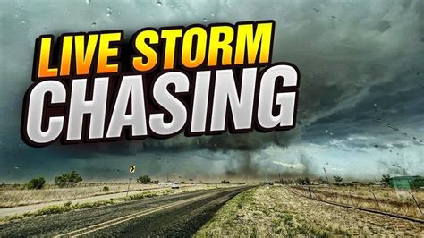 Live Storm Chasing Supercells Tornadoes Hail Youtube