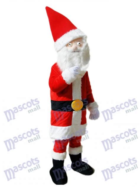 Father Christmas Santa Claus Xmas Mascot Costume