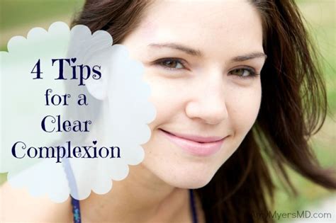 4 Tips For A Clear Complexion Amy Myers Md Amy Myers Clear