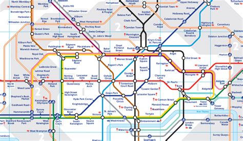 Como Usar O Tube O Metrô De Londres Mapa De Londres