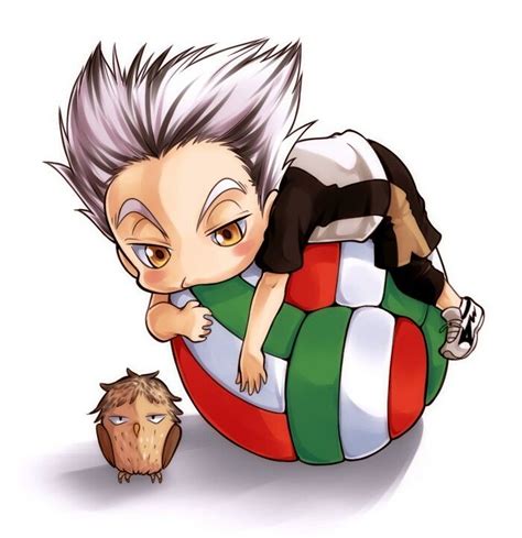 Pin by Ana mn on Haikyuu! | Anime chibi, Bokuto koutarou ...
