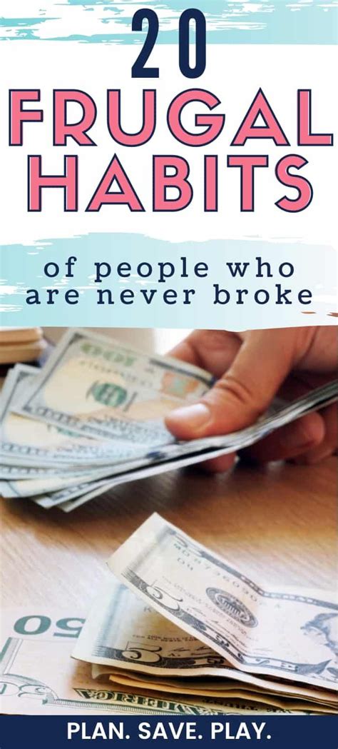 Habits Of Highly Frugal People You Should Have Plan Save Play