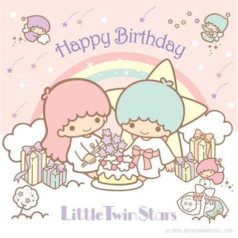 Sanrio little twin stars anime. Happy Birthday Kiki & Lala | Little twin stars, Sanrio ...
