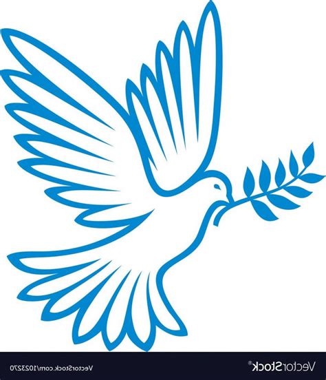 Peace Dove Vector At Collection Of Peace Dove Vector