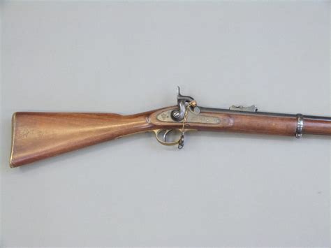 Enfield 3 Band Percussion Hammer Action Rifle With Lock Stamped 1860