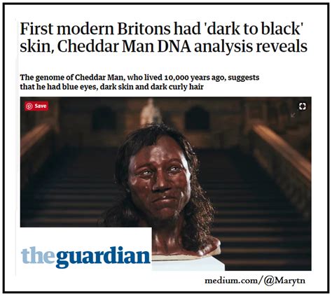 First Modern Britons Had ‘dark To Black Skin Cheddar Man Dna Analysis