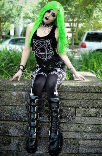 Cenobite Gothic Metal Girl Goth Women Goth Fashion